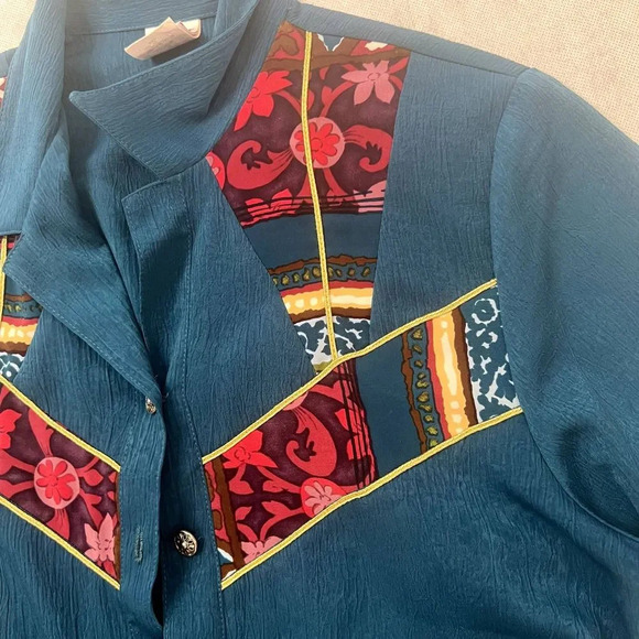 GW Division of Graff Vintage 2 Piece Short Suit Size 12 - Picture 5 of 14